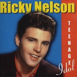 Teenage Idol Lyrics was a Top 5 hit for Ricky Nelson in 1962. The song was written by Jack Lewis and promoted on the Nelson family TV show. Nelson was the first teen idol to utilize television to promote hit records.