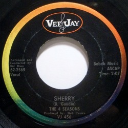 Bob Gaudio wrote Sherry, the Four Seasons very first #1 hit song.