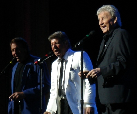 The Golden Boys right to left - Bobby Rydell, Frankie Avalon, and Fabian.