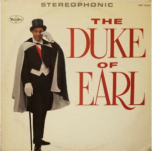 This is the original Duke of Earl Stereo LP record, catalog number SR 1040.