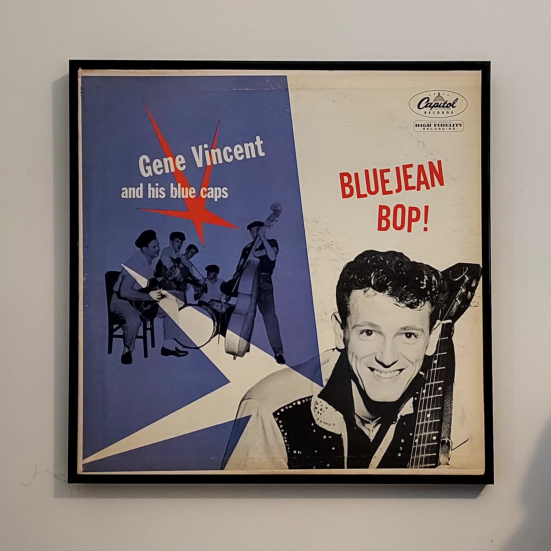 Click on photo for larger view - Gene Vincent 1956 LP Original