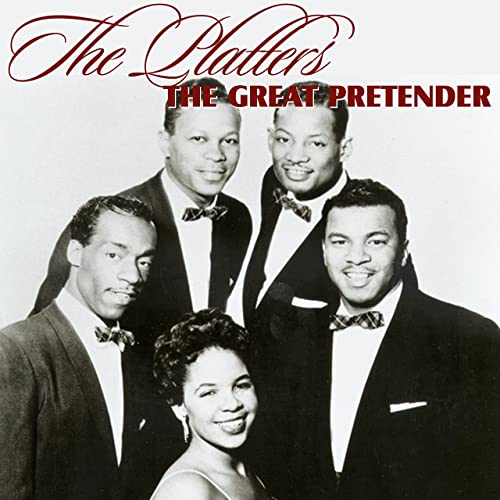 The Platters first No. 1 hit song, The Great Pretender from 1955.