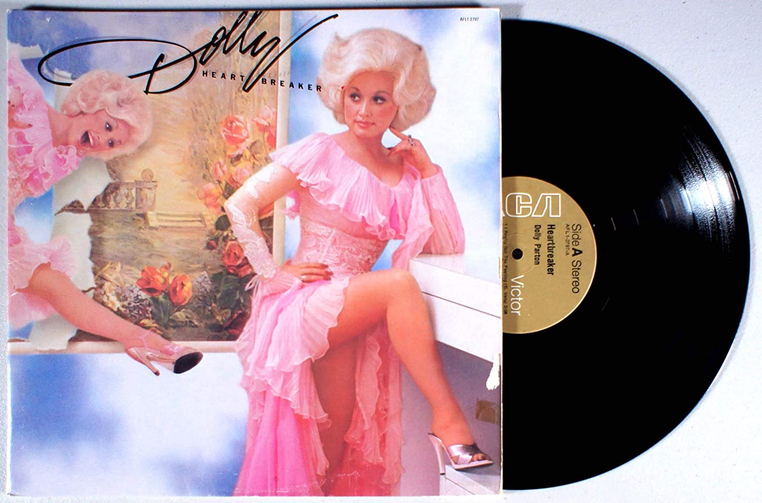 Dolly Parton's classic LP album Heartbreaker.