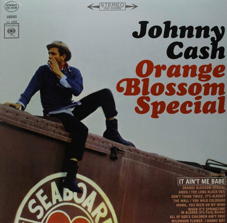 Johnny Cash Orange Blossom Special vinyl record memories from 1965.
