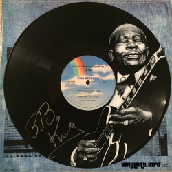 The great Blues player B.B. King.