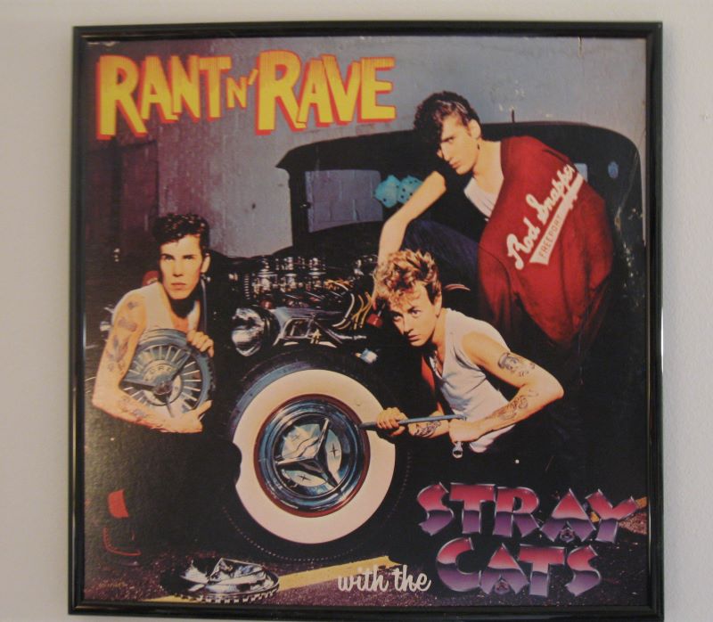 1983 Stray Cats Rant-n-Rave original LP at vinyl record memories.