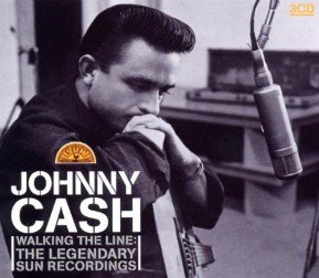 Johnny Cash early Sun Recordings. Read the story at vinyl record memories.