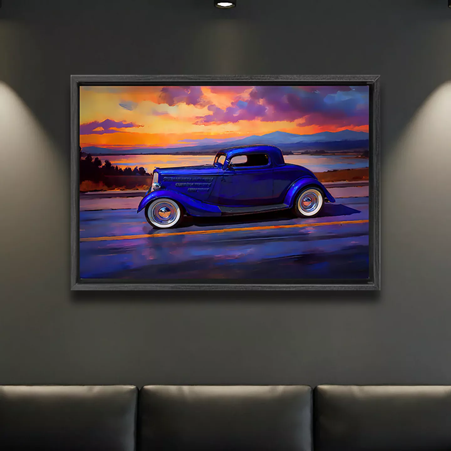 Wes Klee Art Designs Classic '33 Ford Coupe.