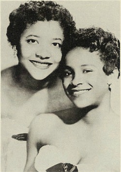 Original Teen Queens, Betty, and Rosie Collins.