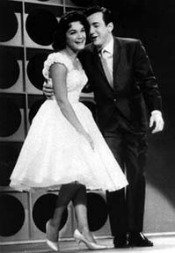 Connie Francis and Bobby Darin in late fifties.