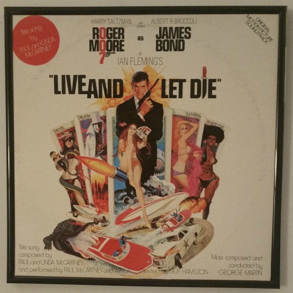 Click to expand - Live and Let Die album cover art from 1973 at vinyl record memories.