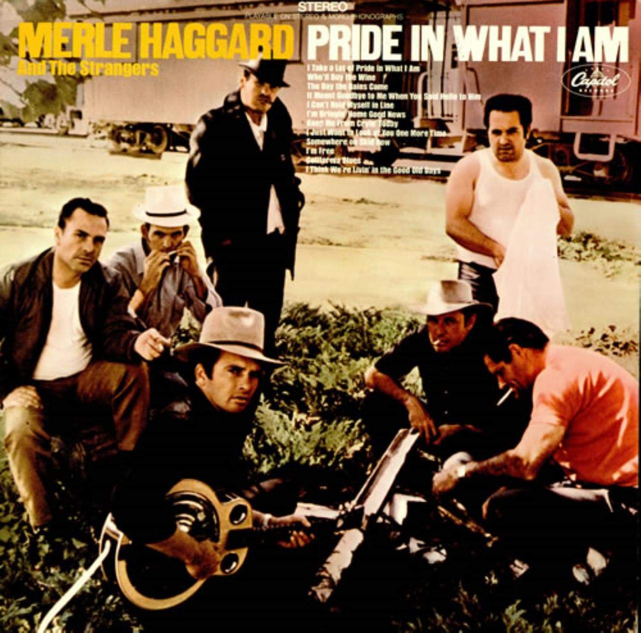 "I Take A Lot of Pride In What I Am" is a fan favorite from the 1970, "Fightin' Side of Me" live album. The introduction says it all. The Houselights blink, then dim. The crowd quiets. Then the intro and the man they've been waiting for. This is Merle Haggard - Live!