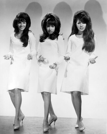 Left to right - Nedra, Ronnie and Estelle - The Ronnettes.