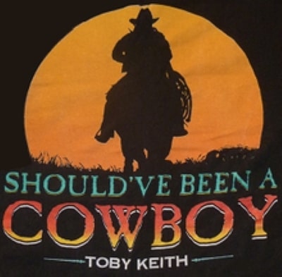 Toby Keith Cowboy classic, Should've Been A Cowboy.