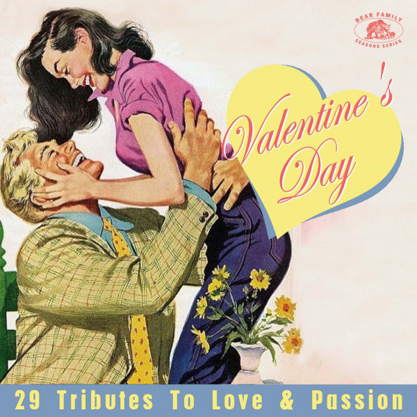 Valentine's Day love songs at Vinyl Record Memories.com